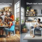 Colocation vs location courte durée : quel modèle rapporte le plus ?